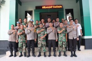 Kapolrestro Tangerang Kota dan Jajaran Silaturahmi ke Kodim 0506 Tangerang