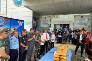 Polda Banten Hadiri Pengungkapan Jaringan Narkotika BNN