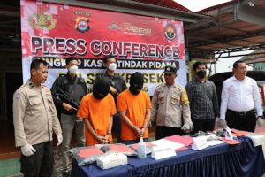 Mertua dan Menantu Kompak Curi Motor Diringkus Polsek Kresek