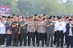 Wakapolda Banten Pimpin Apel Deklarasi Polisi RW Polresta Tangerang