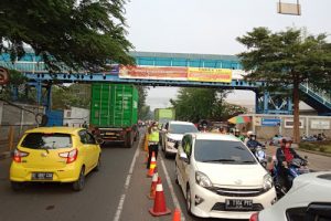 Satlantas Polres Metro Tangerang Kota Berhasil Atasi Kemacetan di Sepanjang Jalan PT Panarub