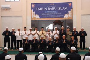 Tahun Baru Islam Satbrimob Banten Adakan Tausyiah Agama dan Doa Bersama