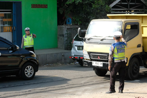 Hari Ke-10 Operasi Patuh Maung 2023, Ditlantas Gatur di Jalan Palima