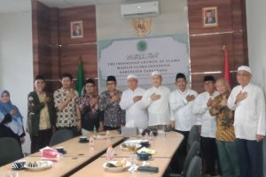 Komisioner KPU Kabupaten Tangerang Sambangi Kantor MUI