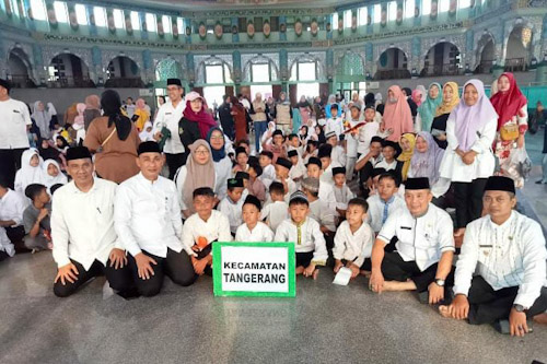 10 Muharram 1445 Hijriah Camat Tangerang Berbagi Ke Anak Yatim  