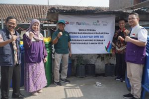 PLN Pusharlis bersama BMM Resmikan Kampung Berdaya Kebonwaru Bandung