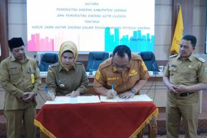 Pemkab Serang dan Pemkot Cilegon Optimalkan Pelayanan Daerah Perbatasan