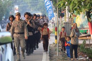 Baja dan Taja Polda Banten Ekspedisi Darat ke Banten Lama