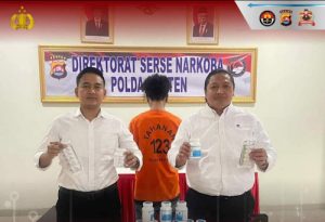 Miliki 12.250 Hexymer dan 4.500 Tramadol, FH Diringkus Ditresnarkoba Polda Banten