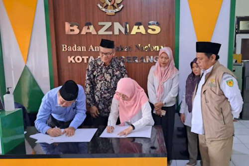 Baznas dan Dinkes Kota Tangerang MoU Peningkatan Kualitas Kesehatan