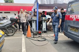 Kendaraan Dinas Polres Metro Tangerang Kota Tak Lolos Emisi, Kapolres: Langsung Perbaiki dan Uji Ulang