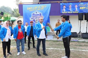 Bupati Zaki Buka Kompetisi Sepakbola KNPI Cup II