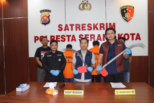 Polresta Serang Kota Gagalkan dan Amankan Para Pelaku Tawuran