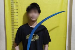 Patroli 3C Polsek Ciledug Amankan Celurit dari Remaja Hendak Tawuran