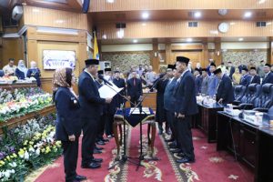 Tiga Anggota DPRD Kabupaten Serang Hasil PAW Dikukuhkan
