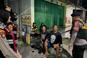 Ditsamapta Polda Banten Patroli OMB Cegah Kejahatan Jalanan