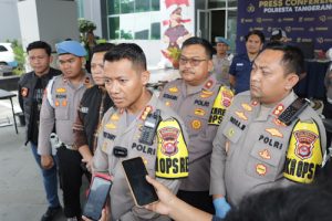 Curat Paling Tinggi, Sepanjang 2023 Polresta Tangerang Ungkap 1678 Kasus