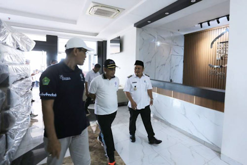 Pastikan Kesiapan, Pj Walikota Tangerang Tinjau Gedung dan Akses Asrama Haji