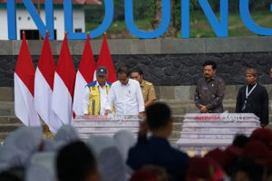 Presiden Resmikan Bendungan Karian di Lebak
