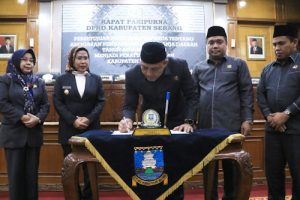 Tahun 2023, Pemkab Serang dan DPRD Terbitkan Delapan Perda