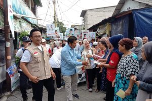 Hendra Gunawan Caleg Gerindra Dapil 5 Jalan Santai Masyarakat Di Jatiuwung