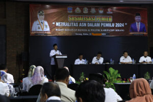 Kesbangpol Kabupaten Serang: ASN Tak Netral Sangat Riskan dan Konsekuensinya Sangat Besar
