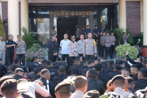 Cek Personel Pam TPS, Karoops Polda Banten Ingatkan Netralitas dan Profesionalisme