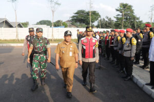 16.223 Petugas Pengamanan Bergeser ke TPS Tersebar di Tangerang, Ini Pesan Kapolres