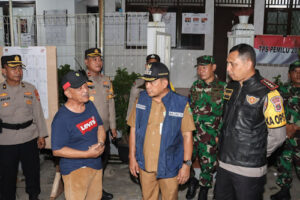 Pastikan Aman, Kapolres bersama Forkopimda Sambangi TPS di Kota Tangerang