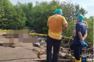 Inafis Satreskrim Polres Serang Olah TKP dan Evakuasi Penemuan Mayat