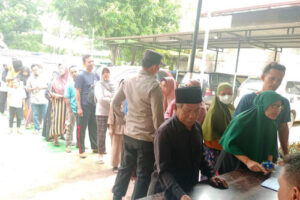 Satgas Pangan Polres Serang Bersama Pemkab dan Bulog Kembali Adakan Operasi Pasar
