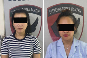 Ditresnarkoba Polda Banten Tangkap Dua Wanita Simpan Narkoba di Kosan