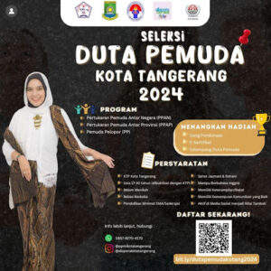 Dispora Kota Tangerang Buka Pendaftaran Duta Pemuda