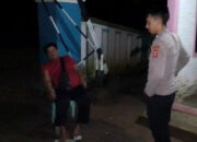 Bhabinkamtibmas Polsek Malingping Sambang Petugas Kemananan Cottage Bagedur