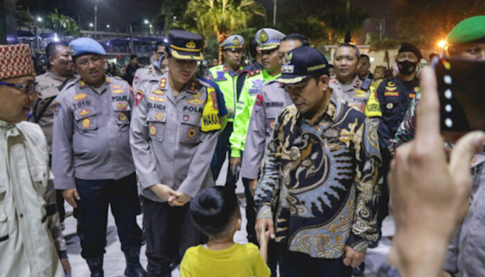 Malam Takbir Idul Adha, TNI-Polri Bersama Pemkot Tangerang Apel dan Patroli Skala Besar