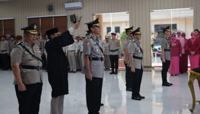 Jabatan Wakapolda Banten dan Sejumlah PJU Diserahterimakan