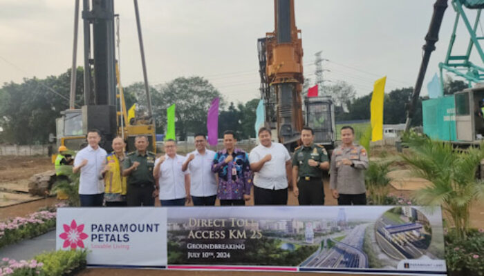 Pembangunan Direct Toll Access KM 25 Tangerang Resmi Dimulai