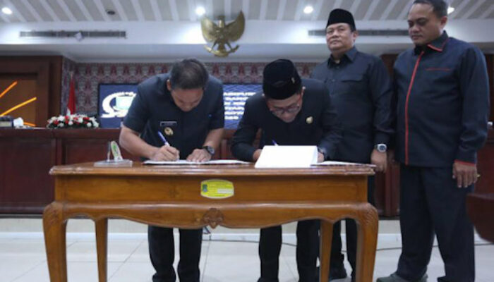 DPRD Kota Tangerang Sahkan Perda RPJPD 2025-2045