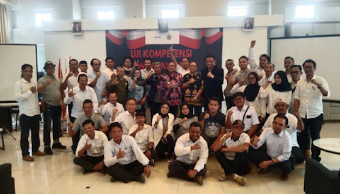 JMSI Lampung Sukses Laksanakan UKW