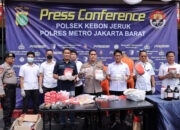 Bekuk Dua Residivis, Polsek Kebon Jeruk Amankan 6,6 Kg Sabu dan Tembakau Sintetis