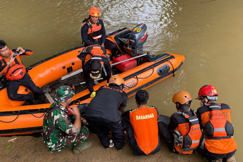 Pemancing Tenggelam di Kali Cimanceuri Ditemukan Meninggal