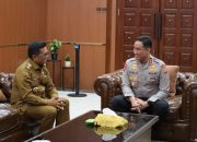 Kapolda Banten Terima Kunjungan Gubernur