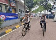 Waspada Pecah Kaca, Petugas Bersepeda Dikerahkan di Rest Area KM 14 dan KM 13,5 Tangerang