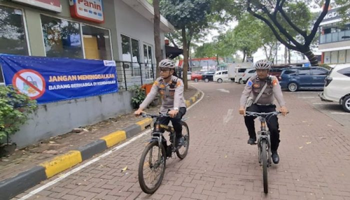 Waspada Pecah Kaca, Petugas Bersepeda Dikerahkan di Rest Area KM 14 dan KM 13,5 Tangerang
