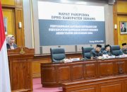 Bupati Serang Sampaikan LKPJ 2024