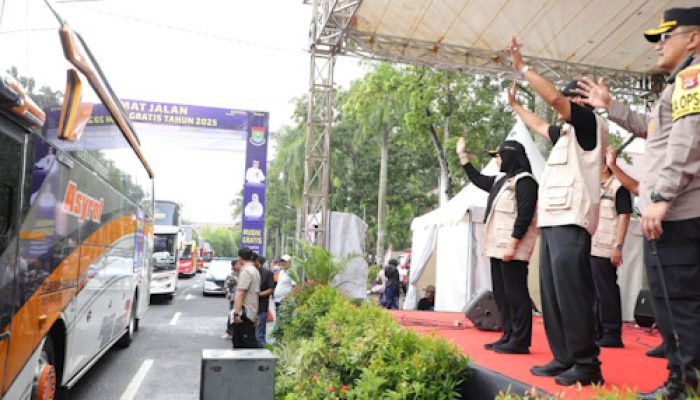 2.553 Peserta Mudik Gratis Pemkab Tangerang Dilepas