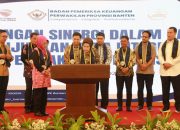 Bupati Serang Serahkan LKPD Unaudited Bankeu Parpol ke BPK RI Banten
