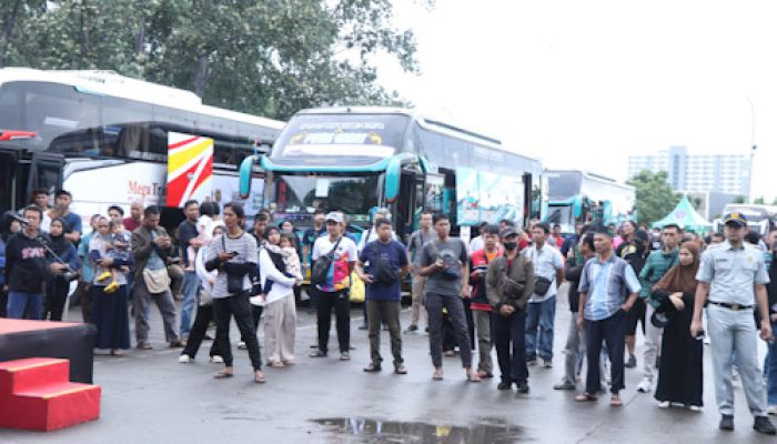 2.992 Orang Mudik Gratis dari Terminal Poris Plawad, Kapolres: Selamat Sampai Tujuan