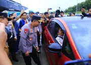 Tinjau Kalikangkung, Kapolri: Rekayasa Lalin Efektif Arus Mudik Lancar