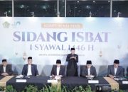 Pemerintah Tetapkan 1 Syawal 1446 H Jatuh pada 31 Maret 2025